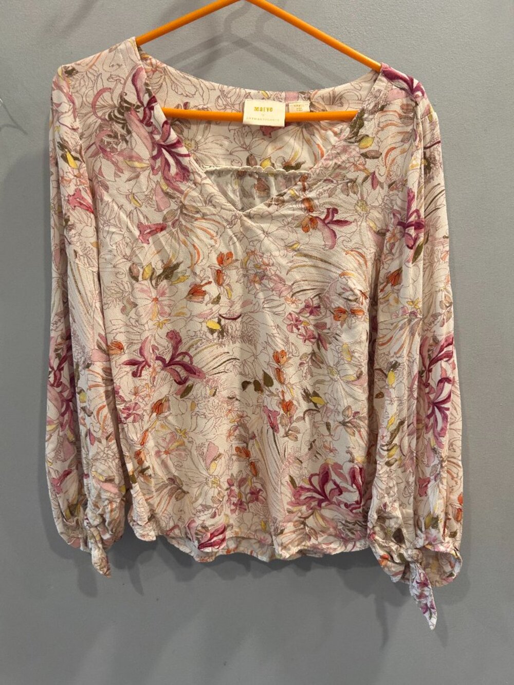 Maeve Anthropologie Boho blouse Size S